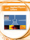APPLIED PHYSICS LETTERS雜志封面